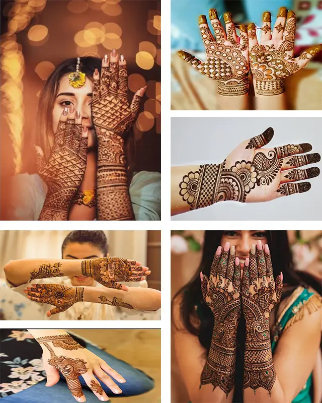 mehendi design artists